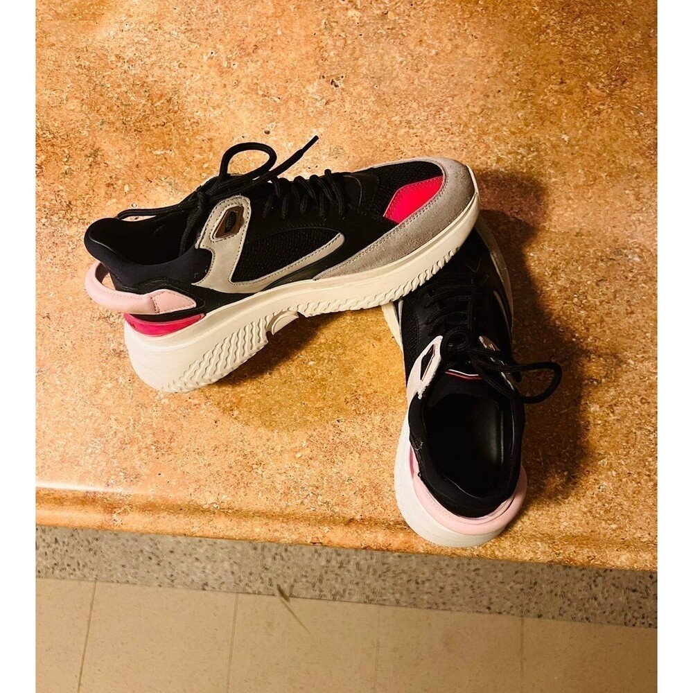 Buscemi trainer leather sneakers
